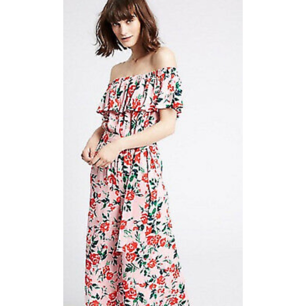 [M&S Limited Edition] Bardot Jumpsuit Wide Leg